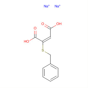 61958-12-1  2-Butenedioic acid, 2-[(phenylmethyl)thio]-, disodium salt, (E)-