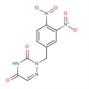 61958-92-7  1,2,4-Triazine-3,5(2H,4H)-dione, 2-[(3,4-dinitrophenyl)methyl]-