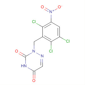 61958-98-3  1,2,4-Triazine-3,5(2H,4H)-dione,2-[(2,3,6-trichloro-5-nitrophenyl)methyl]-