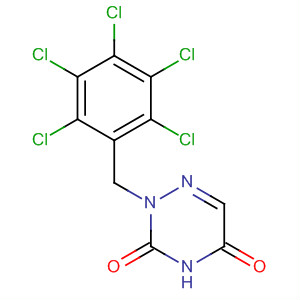 61959-00-0  1,2,4-Triazine-3,5(2H,4H)-dione, 2-[(pentachlorophenyl)methyl]-