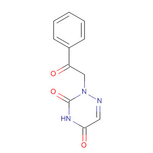 61959-06-6  1,2,4-Triazine-3,5(2H,4H)-dione, 2-(2-oxo-2-phenylethyl)-