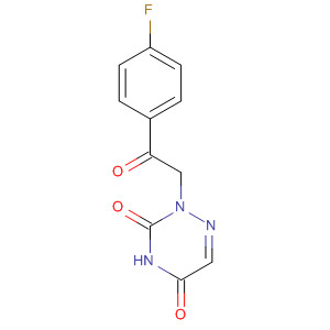 61959-08-8  1,2,4-Triazine-3,5(2H,4H)-dione, 2-[2-(4-fluorophenyl)-2-oxoethyl]-