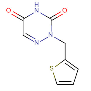 61959-13-5  1,2,4-Triazine-3,5(2H,4H)-dione, 2-(2-thienylmethyl)-