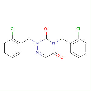 61959-24-8  1,2,4-Triazine-3,5(2H,4H)-dione, 2,4-bis[(2-chlorophenyl)methyl]-