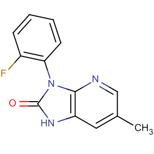 61963-15-3  2H-Imidazo[4,5-b]pyridin-2-one,3-(2-fluorophenyl)-1,3-dihydro-6-methyl-
