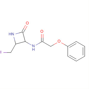 61965-02-4  Acetamide, N-[2-(iodomethyl)-4-oxo-3-azetidinyl]-2-phenoxy-, cis-