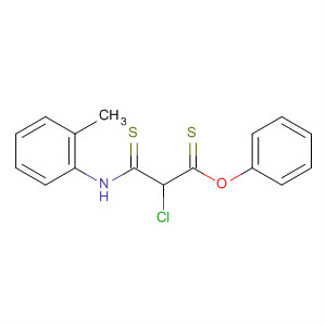 61975-31-3  Propanethioic acid, 2-chloro-3-(methylphenylamino)-3-thioxo-, S-phenylester