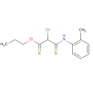 61975-38-0  Propanethioic acid, 2-chloro-3-(methylphenylamino)-3-thioxo-, S-propylester