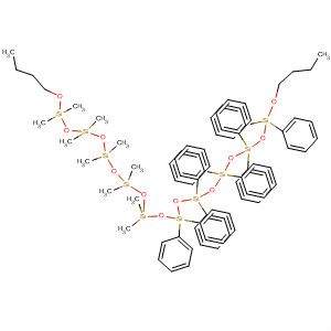 61977-12-6  Decasiloxane,1,19-dibutoxy-1,1,3,3,5,5,7,7,9,9-decamethyl-11,11,13,13,15,15,17,17,19,19-decaphenyl-