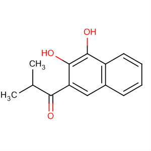 61983-12-8  1-Propanone, 1-(3,4-dihydroxy-2-naphthalenyl)-2-methyl-