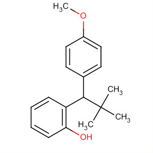 61986-78-5  Phenol, 2-[1-(4-methoxyphenyl)-2,2-dimethylpropyl]-