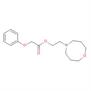 61999-62-0  Acetic acid, phenoxy-, 2-(tetrahydro-2H-1,5-oxazocin-5(6H)-yl)ethylester