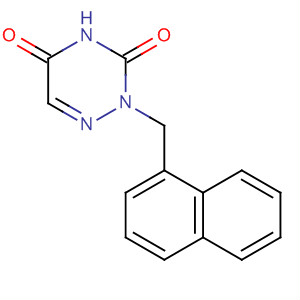 62003-16-1  1,2,4-Triazine-3,5(2H,4H)-dione, 2-(1-naphthalenylmethyl)-