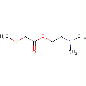 62005-02-1  Acetic acid, methoxy-, 2-(dimethylamino)ethyl ester