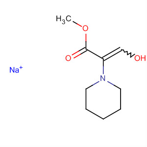 62005-10-1  1-Piperidineacetic acid, a-(hydroxymethylene)-, methyl ester, sodiumsalt