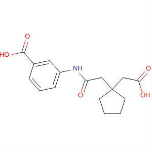 620102-88-7  Benzoic acid, 3-[[[1-(carboxymethyl)cyclopentyl]acetyl]amino]-