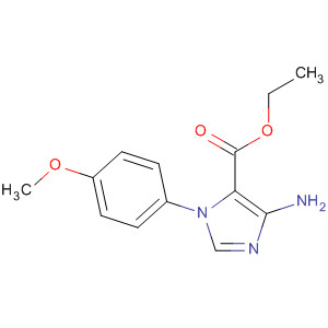 62011-91-0  1H-Imidazole-5-carboxylic acid, 4-amino-1-(4-methoxyphenyl)-, ethylester