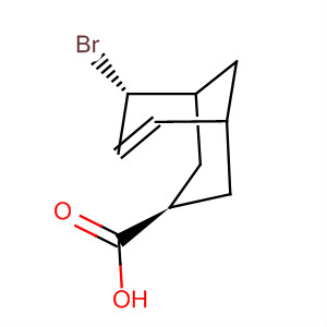 62015-15-0  Bicyclo[3.3.1]non-6-ene-3-carboxylic acid, 8-bromo-, (3-endo,8-exo)-