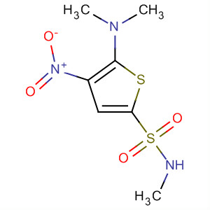 62019-21-0  2-Thiophenesulfonamide, 5-(dimethylamino)-N-methyl-4-nitro-