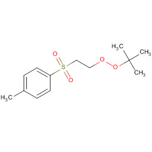 62021-94-7  Peroxide, 1,1-dimethylethyl 2-[(4-methylphenyl)sulfonyl]ethyl