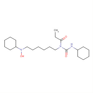 62022-32-6  7,14-Diazadispiro[5.1.5.2]pentadec-7-yloxy,14-[(cyclohexylamino)carbonyl]-15-oxo-