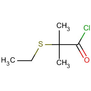 62034-64-4  Propanoyl chloride, 2-(ethylthio)-2-methyl-