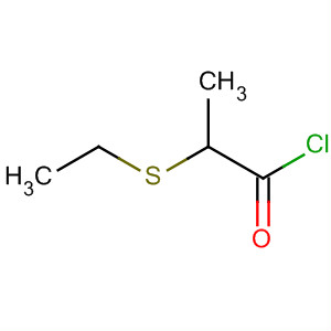62034-66-6  Propanoyl chloride, 2-(ethylthio)-