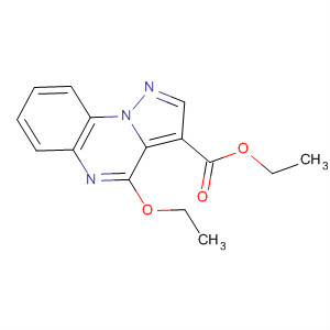 62040-17-9  Pyrazolo[1,5-a]quinoxaline-3-carboxylic acid, 4-ethoxy-, ethyl ester