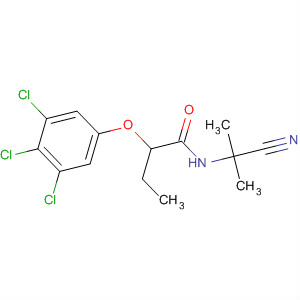 62047-32-9  Butanamide, N-(1-cyano-1-methylethyl)-2-(3,4,5-trichlorophenoxy)-