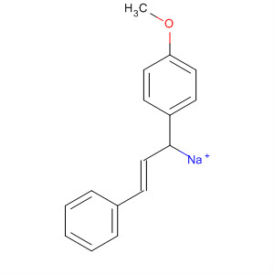 62055-93-0  Sodium, [1-(4-methoxyphenyl)-3-phenyl-2-propenyl]-, (E)-