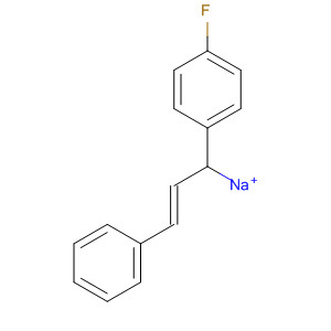62055-97-4  Sodium, [1-(4-fluorophenyl)-3-phenyl-2-propenyl]-, (E)-