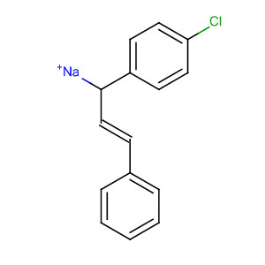 62055-98-5  Sodium, [1-(4-chlorophenyl)-3-phenyl-2-propenyl]-, (E)-