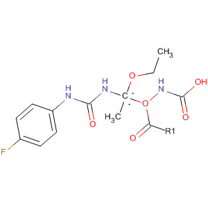 62061-06-7  Carbamic acid,[ethoxy[[[(4-fluorophenyl)amino]carbonyl]amino]methylene]-, methylester