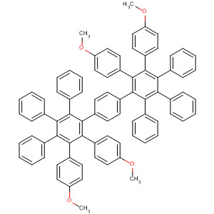 62063-74-5  1,1':2',1'':4'',1''':2''',1''''-Quinquephenyl,4,4''''-dimethoxy-3''',6'-bis(4-methoxyphenyl)-3',4',4''',5',5''',6'''-hexaphenyl-