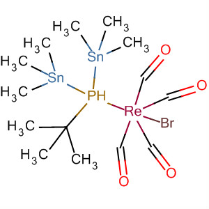 62082-03-5  Rhenium,bromotetracarbonyl[(1,1-dimethylethyl)bis(trimethylstannyl)phosphine]-