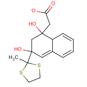 62082-84-2  1,3-Naphthalenediol, 1,2,3,4-tetrahydro-3-(2-methyl-1,3-dithiolan-2-yl)-,1-acetate, trans-