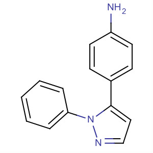 62089-29-6  Benzenamine, 4-(1-phenyl-1H-pyrazol-5-yl)-