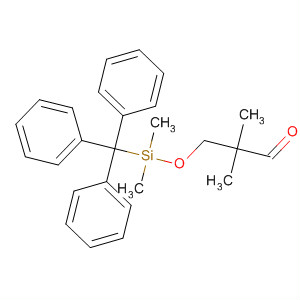 62093-01-0  Propanal, 3-[[dimethyl(triphenylmethyl)silyl]oxy]-2,2-dimethyl-