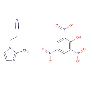 62093-12-3  1H-Imidazole-1-propanenitrile, b-methyl-, compd. with2,4,6-trinitrophenol (1:1)