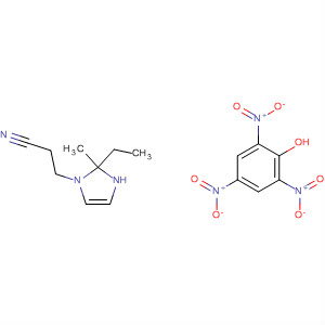 62093-14-5  1H-Imidazole-1-propanenitrile, 2-ethyl-b-methyl-, compd. with2,4,6-trinitrophenol (1:1)