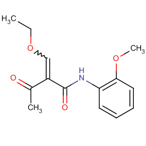 61643-61-6  Butanamide, 2-(ethoxymethylene)-N-(2-methoxyphenyl)-3-oxo-