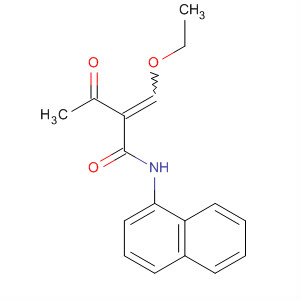 61643-66-1  Butanamide, 2-(ethoxymethylene)-N-1-naphthalenyl-3-oxo-