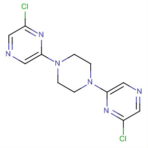 61655-75-2  Pyrazine, 2,2'-(1,4-piperazinediyl)bis[6-chloro-