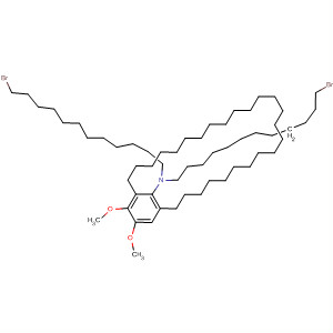 61658-08-0  Bicyclo[25.3.1]hentriaconta-1(31),27,29-trien-31-amine,N,N-bis(12-bromododecyl)-28,29-dimethoxy-