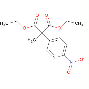 61659-00-5  Propanedioic acid, methyl(6-nitro-3-pyridinyl)-, diethyl ester
