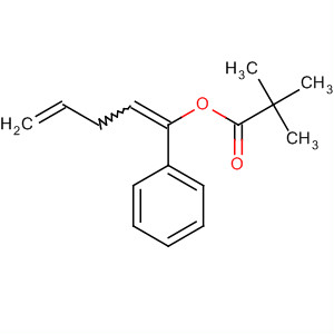 61666-04-4  Propanoic acid, 2,2-dimethyl-, 1-phenyl-1,4-pentadienyl ester