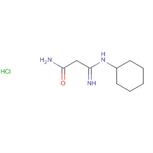61667-02-5  Propanamide, 3-(cyclohexylamino)-3-imino-, monohydrochloride