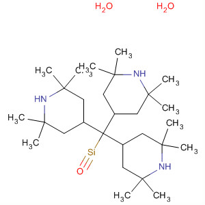 61670-20-0  Piperidine, 4,4',4''-[(methylsilylidyne)tris(oxy)]tris[2,2,6,6-tetramethyl-