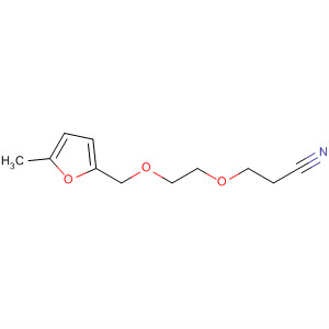 61671-46-3  Propanenitrile, 3-[2-[(5-methyl-2-furanyl)methoxy]ethoxy]-