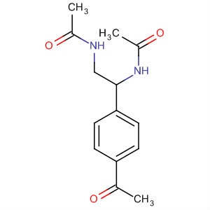 61671-50-9  Acetamide, N,N'-[1-(4-acetylphenyl)-1,2-ethanediyl]bis-